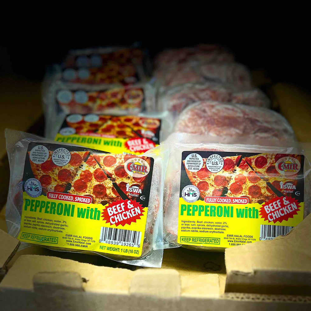 
                  
                    Wholesale Beef Pepperoni with Chicken - 32 lbs Box
                  
                