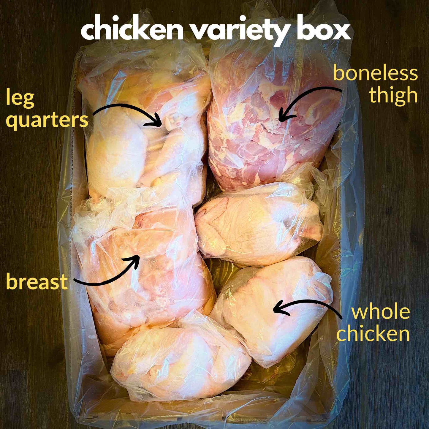 Wholesale Halal Chicken Variety Box - 1